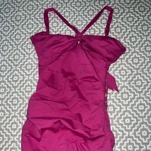 Pink/Purple Free People Mini Dress